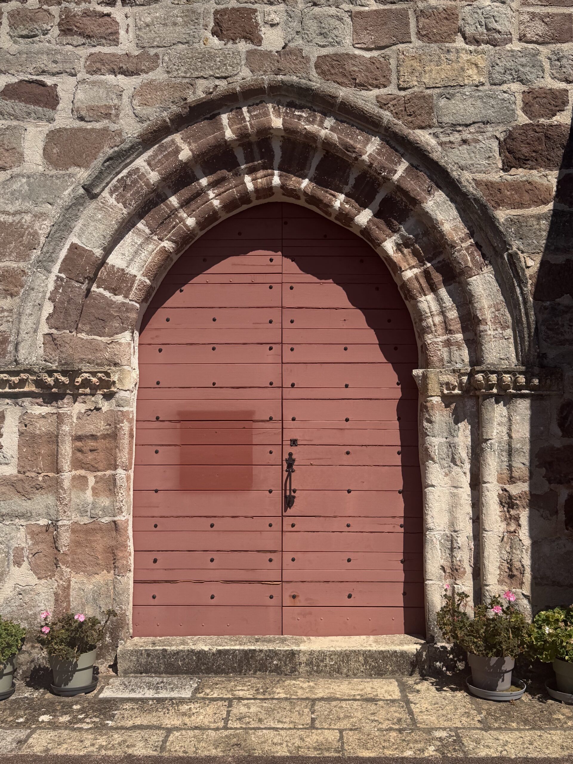 porte de l'église
