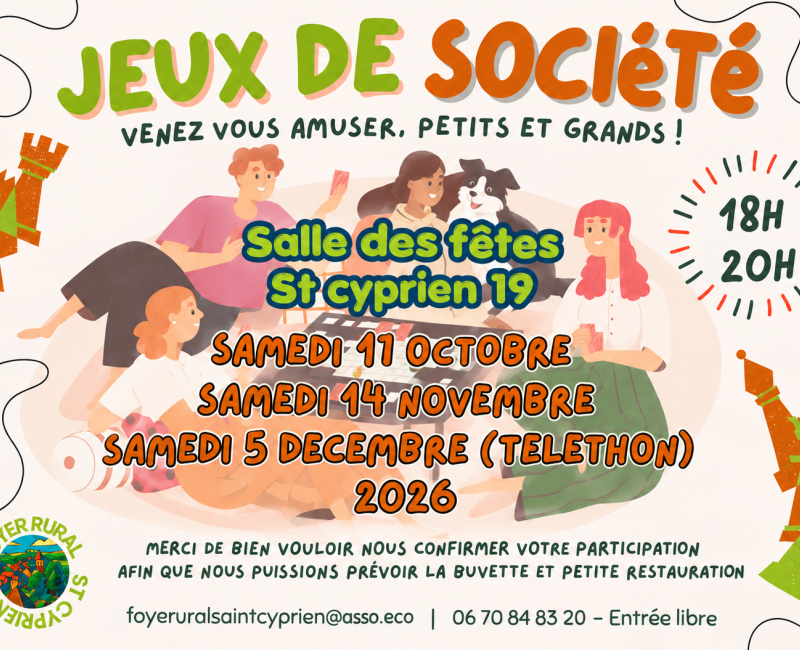 Jeux de société